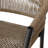 Fynn Stacking Patio Dining Chair in Eucalyptus Wood with Rope-417272540