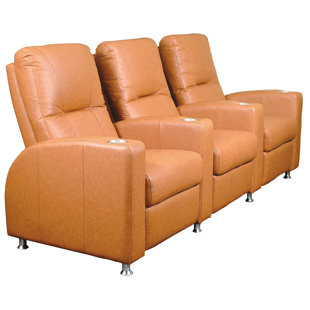 Tristar  Leather Home Theater Row seating (Row of 4)