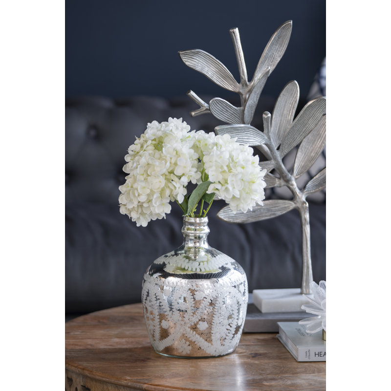 Vase de table en verre
