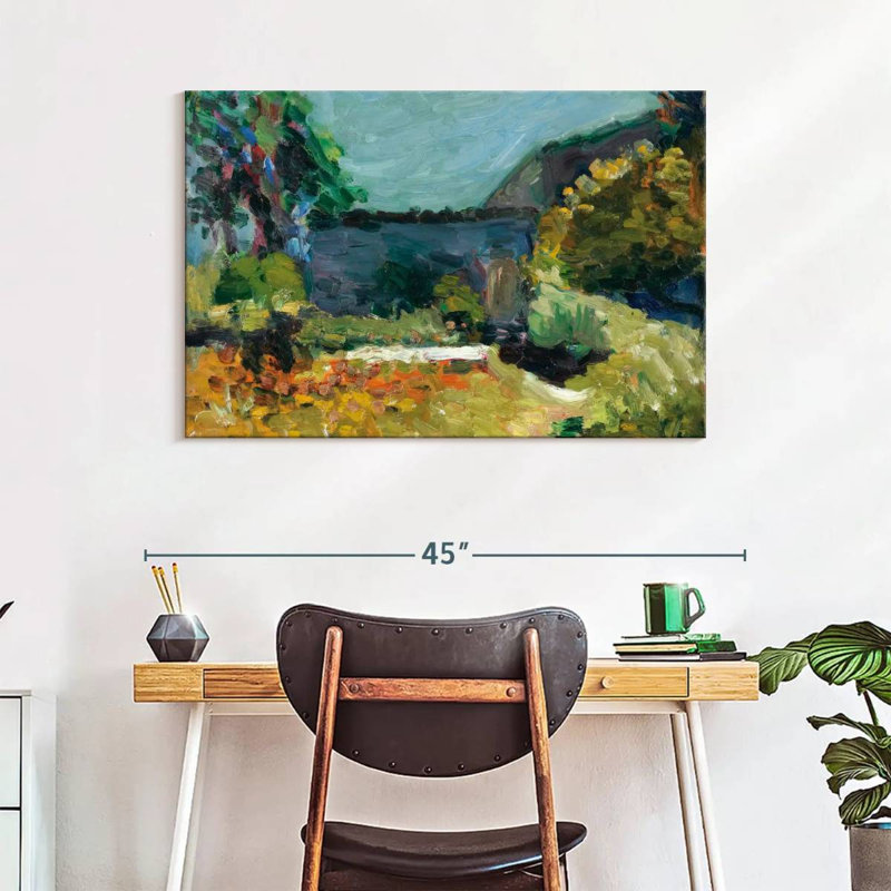 Paysage de Senne, 1898, H 26 po x l 39 po