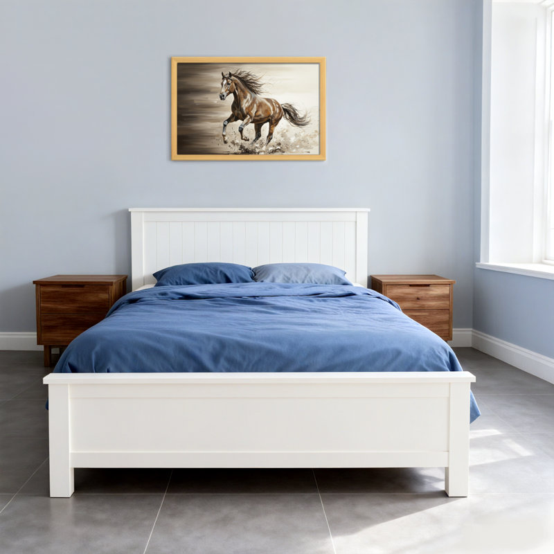 "Animaux qui courent", reproduction d'art sur toile, H 12 po x l 18 po, Toile tendue, Ne s’applique pas