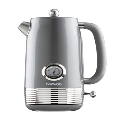 Daewoo Denver Collection 1.5L Retro Kettle 6-Cups-in-1-Boil Jug Temperature Gauge