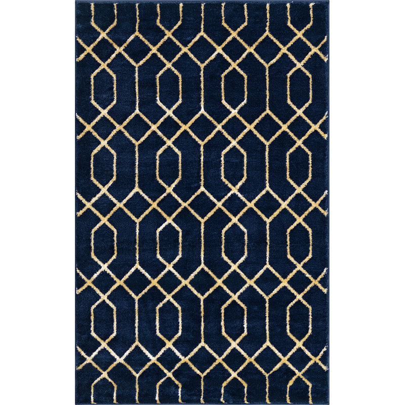 Corando Geometric Indoor Rug, Rectangle 3'3" x 5'3"
