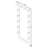 Theron White High Gloss 32 x 71-inch Floor Mirror