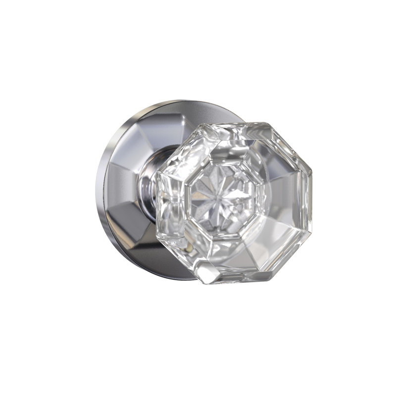 Poignée de passage Bravura Rond Chrome poli, Rond, Chrome poli