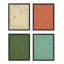 Earth 1, Set Of 4 Print by Michael Kempen-1115334299-1115334303