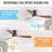 Nicola 52'' Modern Flush Mount Ceiling Fan With Led Light And Remote Control Dc Motor-1293008465