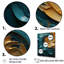 Majestic Motion Teal Spiral sur toile-1372443837-1372443826