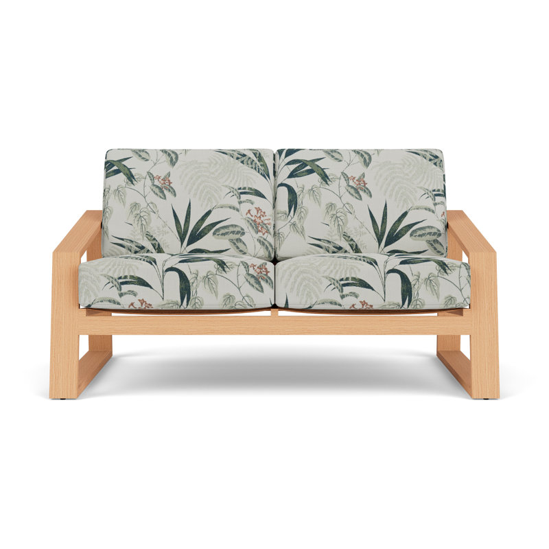 Pursuit Outdoor 2 - Seat Loveseat, Delicate Botanical Sage
