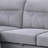 96.5" Fabric Reversible Sleeper Sectional Sofa Chaise-953297559-953297558