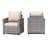 Samya Outdoor Lounge Chair With Cushions (Set of 2)-339997570