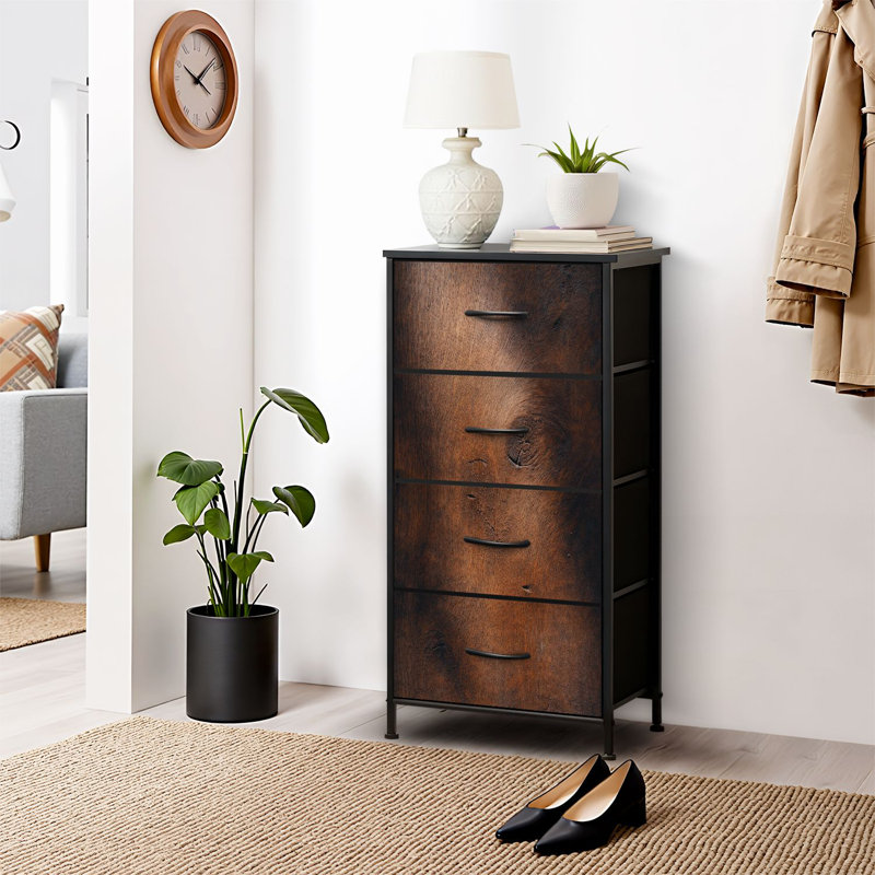 Commode pour commode de chambre à coucher pour commode Smokey Commodes en bois franc et commodes