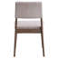 Chaise d'appoint rembourrée (lot de 2)