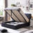 Gaillarde Hydraulic Lift Up Storage Upholstered Platform Bed-1201652711-1203350122