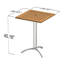 Table carrée en teck de L 30 po x l 30 po Westminter