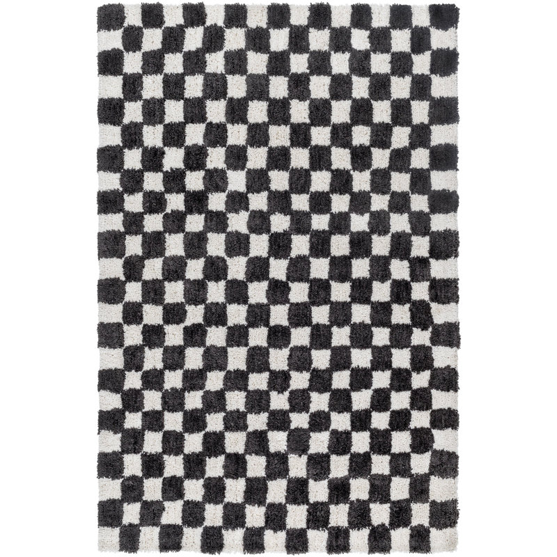 Latoya Hand Tufted  Area Rug, Rectangle 9' x 12'