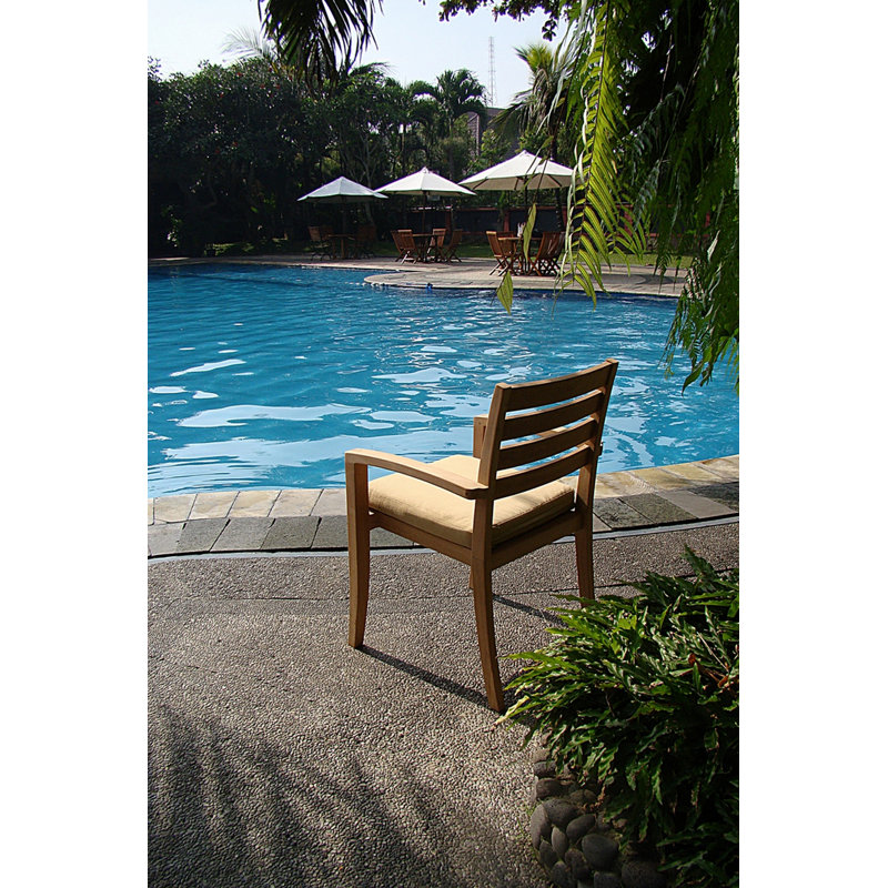 Travota Outdoor Teak Dining Armchair