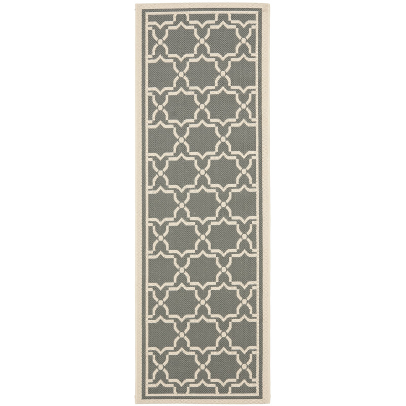 Dirks Performance Geometric Rug, Runner 2'3" x 14'