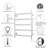 Flat Towel Rail Towel Warmer-86725618