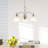 Becky 3 - Light Steel Chandelier-22240830