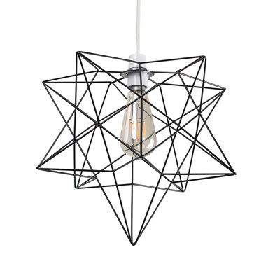 Sadira 29cm H Cotton Novelty Pendant Shade ( Clip On )