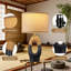 Ensemble de 2 lampes de table Boho