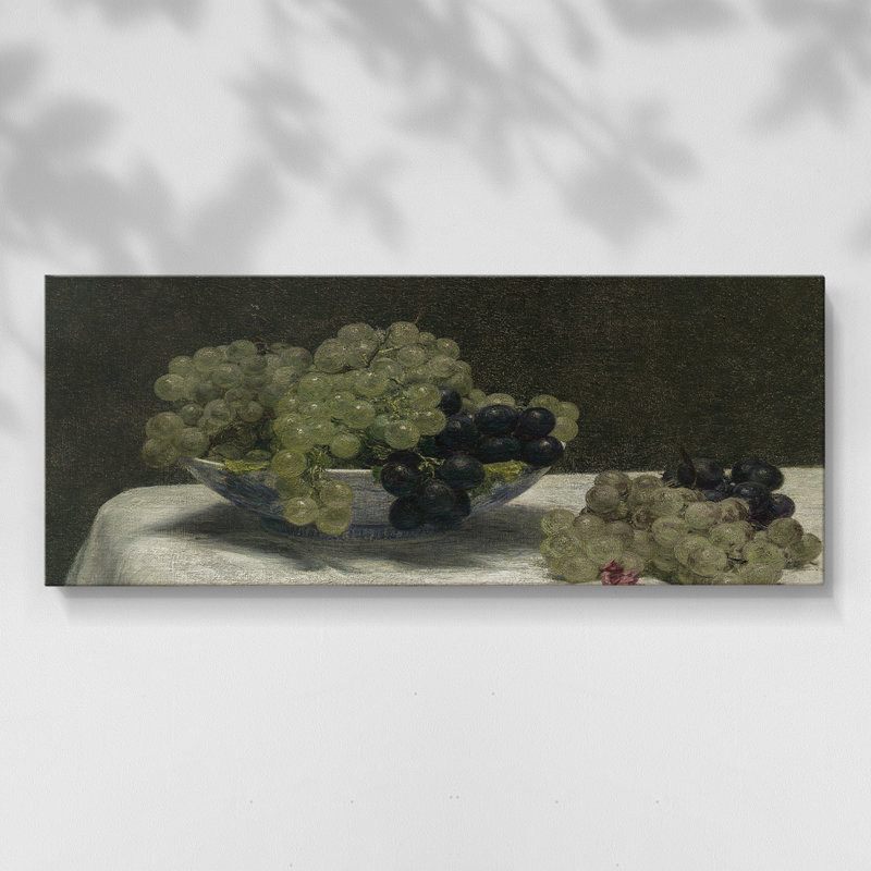Botanical Series-CDLxxxi - Toile tendue avec châssis - Prêt à être accroché, H 12 po x l 30 po