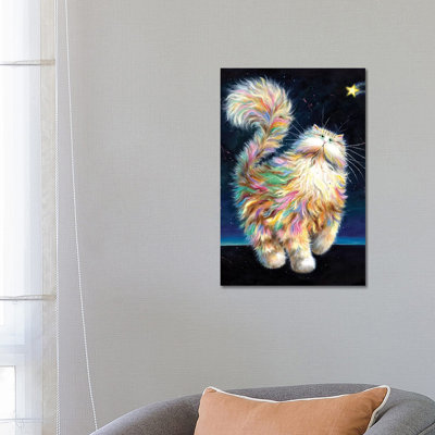 Twinkle 1 Piece Wrapped Canvas Painting