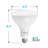 14 Watt (85 Watt Equivalent), BR40 LED Dimmable Light Bulb, E26/Medium (Standard) Base-71012979