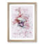 A Butterfly Upon A Flower - Single Picture Frame Painting on MDF-56852070-56852069
