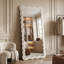 Miroir irrégulier pleine longueur ondulé avec cadre enveloppé de flanelle-1810357416-1810357430