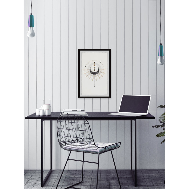 Space Objects by Marmont Hill - Single Picture Frame Print, 61cm H x 41cm W x 3.81cm D