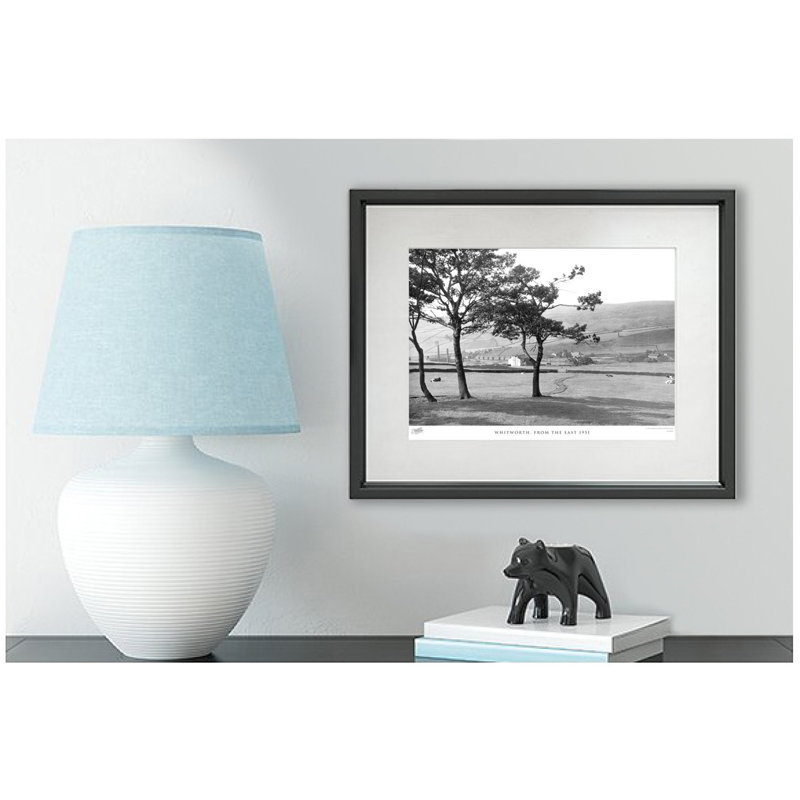 Whitworth, From The East 1951 - Single Picture Frame Print, 40cm H x 50cm W x 2.3cm D