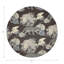 Leopard Walk Powder Vegan Leather Round Coasters-681272693