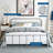 Modway Maisie Stainless Steel Bed Frame-25939367-25939369