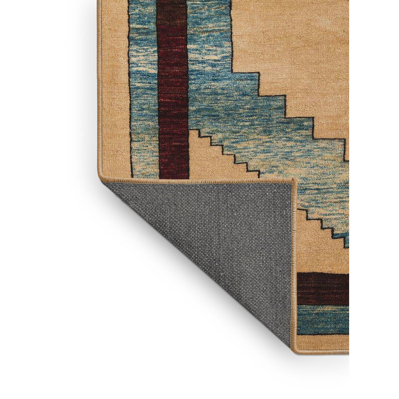 Abstract Indoor Rug, Rectangle 6' x 9'
