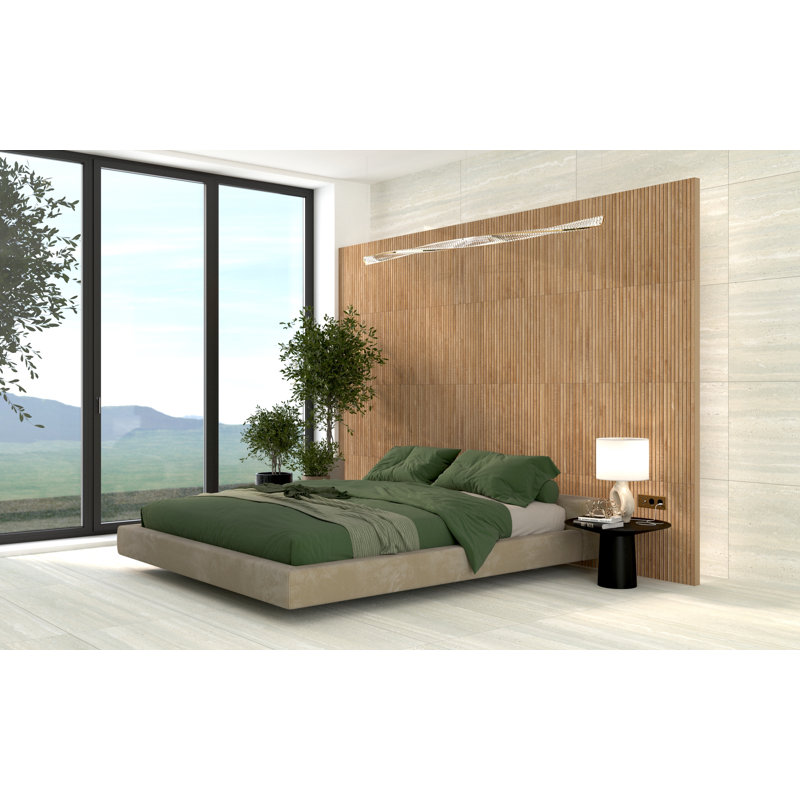 24" x 48" Porcelain Singular Wall & Floor Tile
