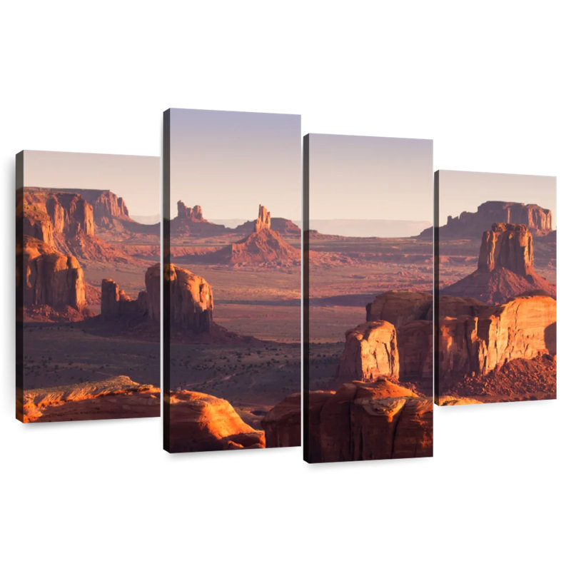 Radiant Monument Valley, 32" H x 52" W