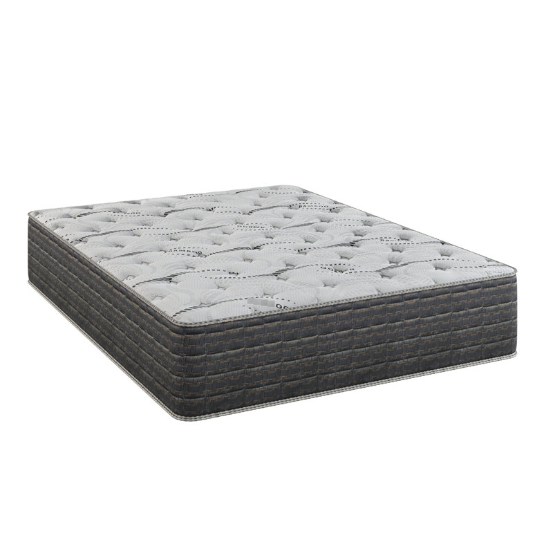 Très grand matelas à double face de 13,5 po de taille très grand avec rembourrage ferme en mousse respirante quadrilatère Dream Flex