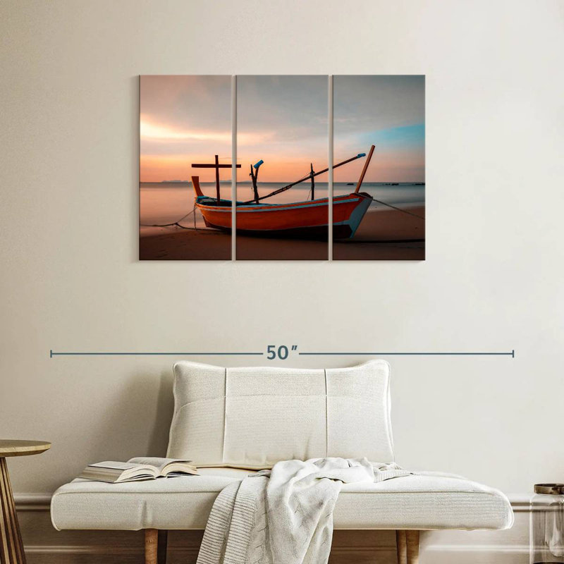 Gillard Boat In Koh Phi Phi, 24" H x 38" W