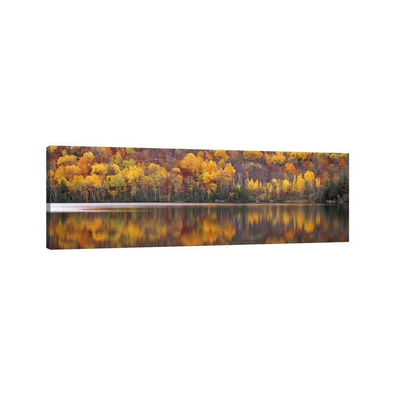 Laurentide Quebec Canada - Wrapped Canvas Panoramic Print, 30.48 cm H x 91.44 cm W x 1.91 cm D
