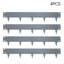 Coal Grey Powder Coated Metal Landscape Edging-131279238