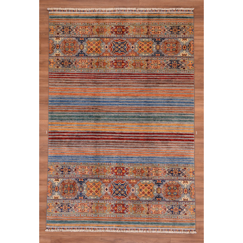 Tapis en laine et coton noué à la main Original