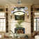 36" Taig 4-Blade LED Crystal Ceiling Fan with Remote Control and Light Kit Included
