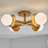Allegra Glass Semi Flush Mount-44138643