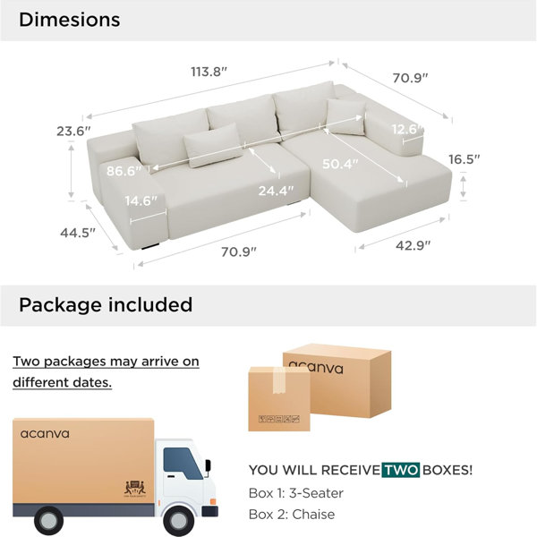 Dimensions du produit