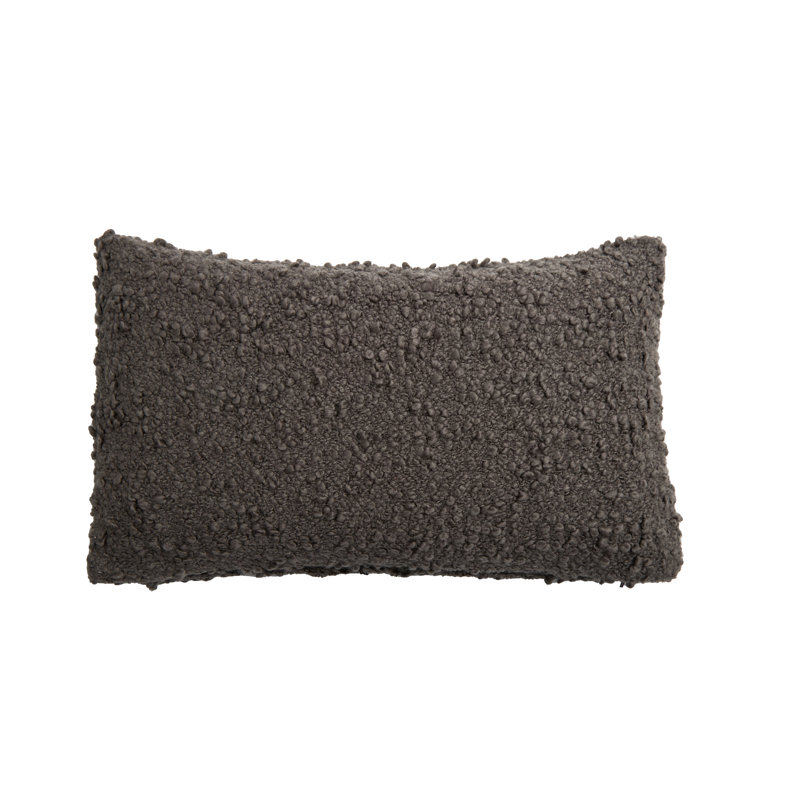 Oreiller Murphy Boucle avec insert, Rectangle H 14 po x l 24 po, Minuit minuit