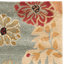 Tapis floral en laine touffeté à la main Jakahri-4228915