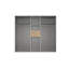 Raelen 6 Door Manufactured Wood Wardrobe-972496739