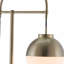 Lampe sur pied 68,9 "Crescint